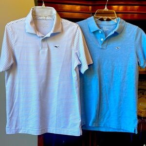 Boys size Medium 12 14  vineyard, vines polo shirts